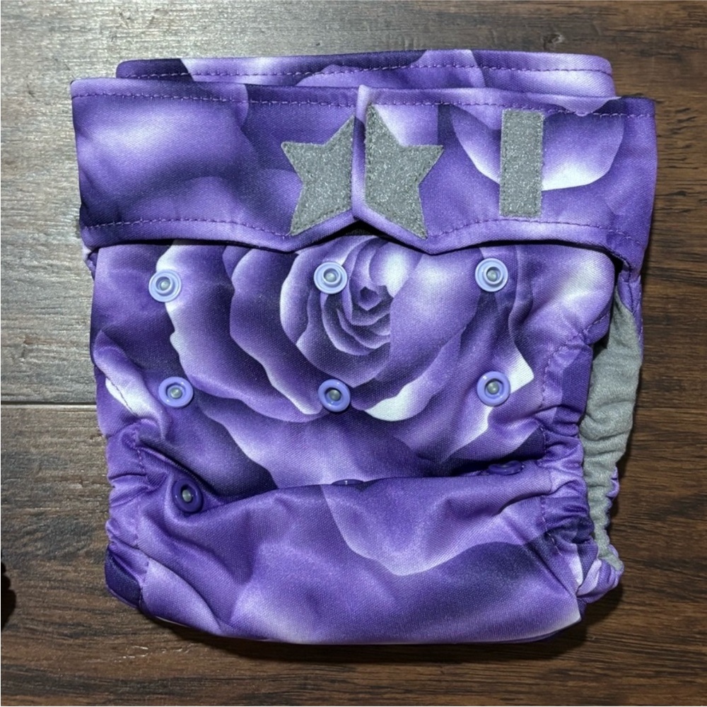 NEW RAGAbabe Rose Baby Cloth Diaper 100% Organic Bamboo Cotton Liners Reusable